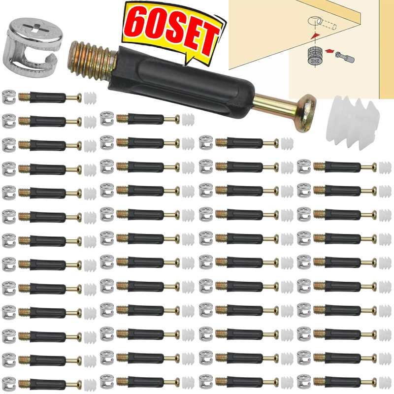 3 in 1 Furniture Connector Scr - огляд і ціна Cam Lock Nut