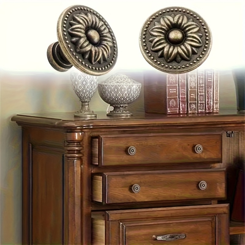 2Pcs Drawer Handles Vintage Kn - огляд і ціна Vintage Furniture Hardware Replacement
