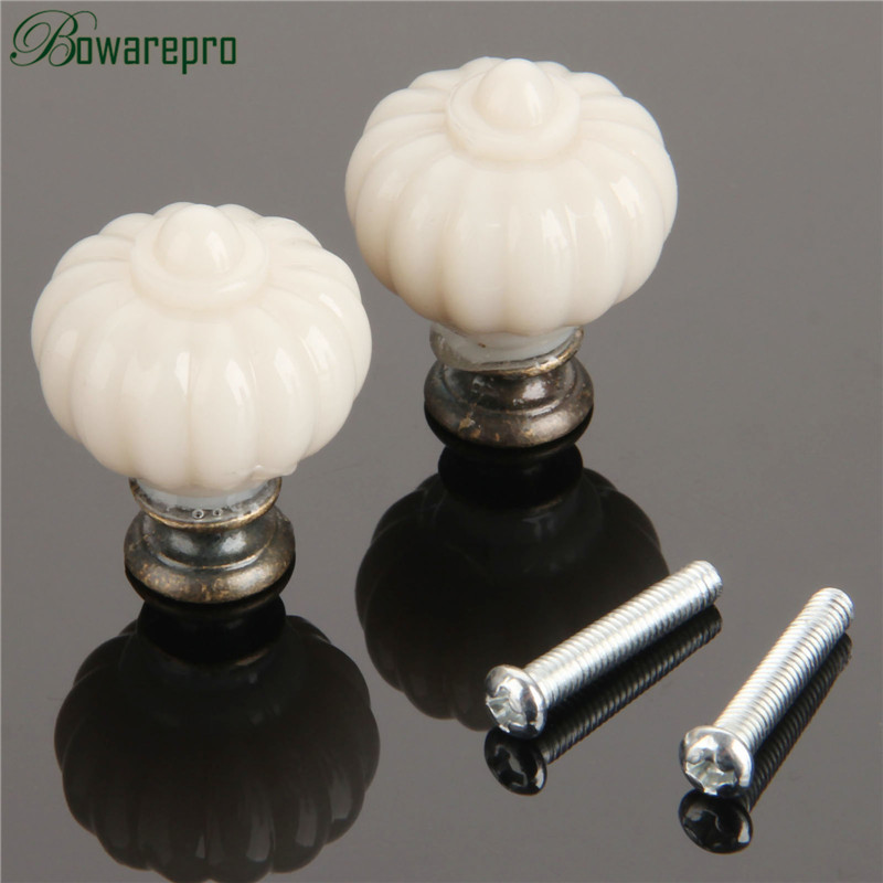 1Pc Acrylic Ivory White Pumpki - огляд і ціна Furniture Hardware Nut