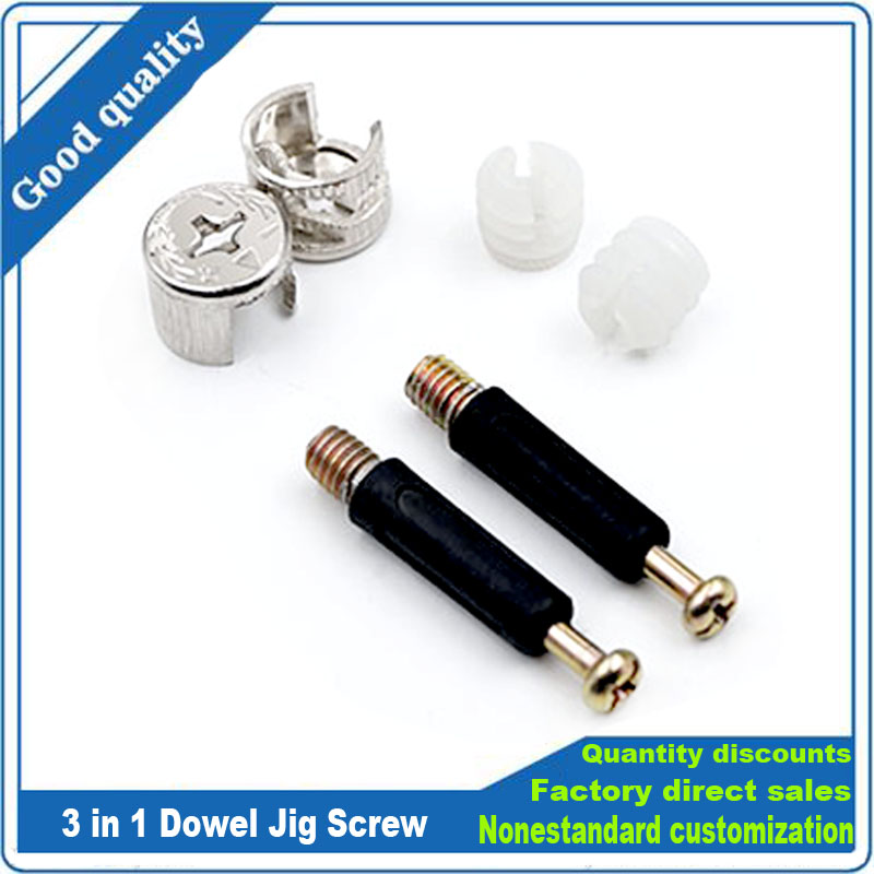 3 in 1 Dowel Jig Screw Furnitu - огляд і ціна Furniture Hardware Nut