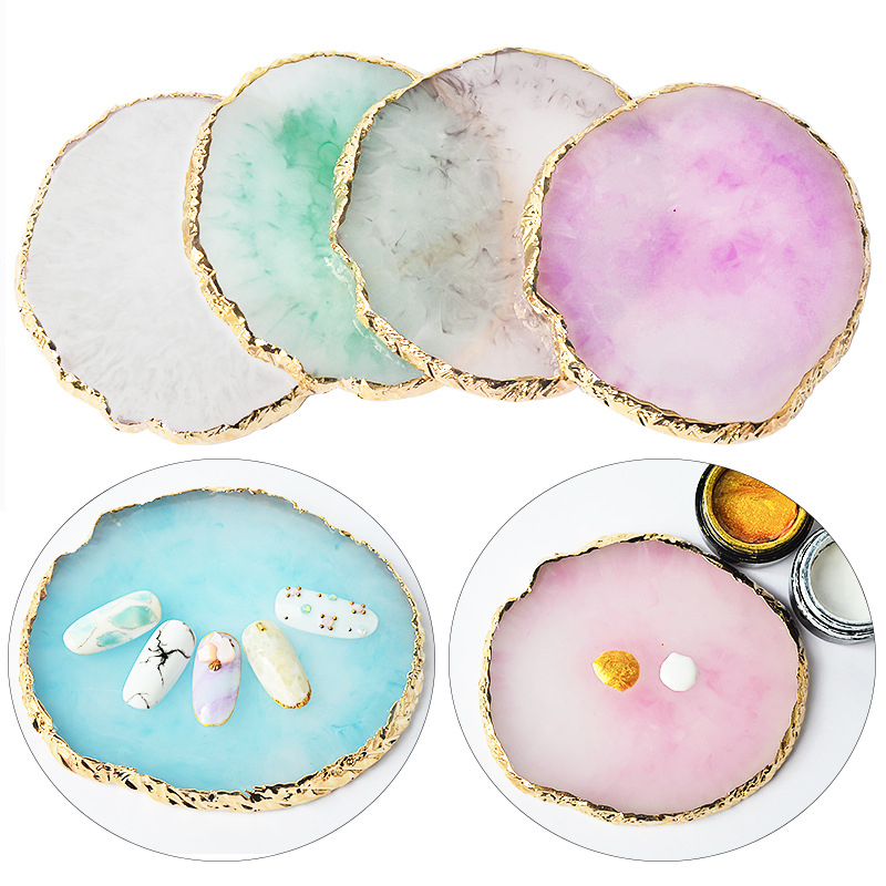 Resin Agate Stone Nail Art Pal - огляд і ціна Furniture Hardware Nails