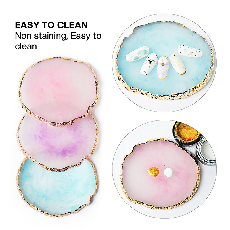 Resin Agate Stone Nail Art Pal - огляд і ціна Furniture Hardware Nails