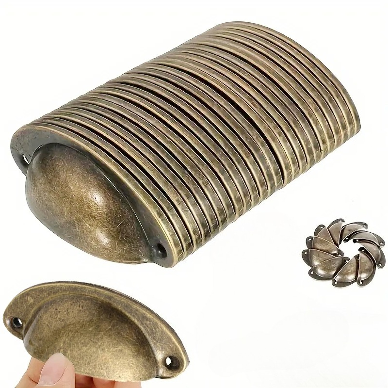 10PC Cabinets Pulls Drawer Kno - огляд і ціна Vintage Furniture Hardware Replacement